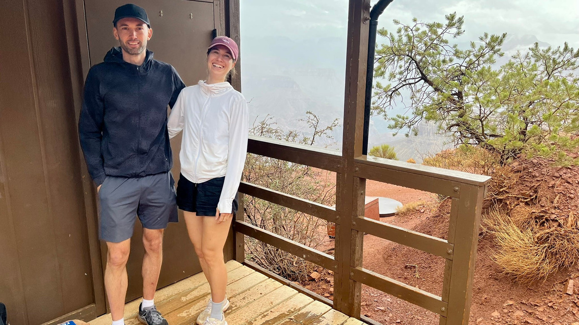 After fatal flood, reporter hikes into a deserted Grand Canyon | Exclusive 