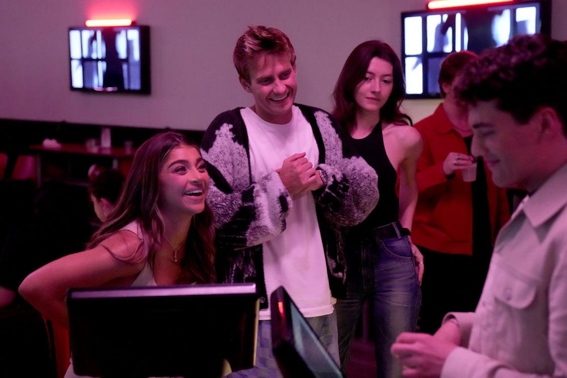 Gia Giudice, Charlie Zakkour and Brooks Marks.