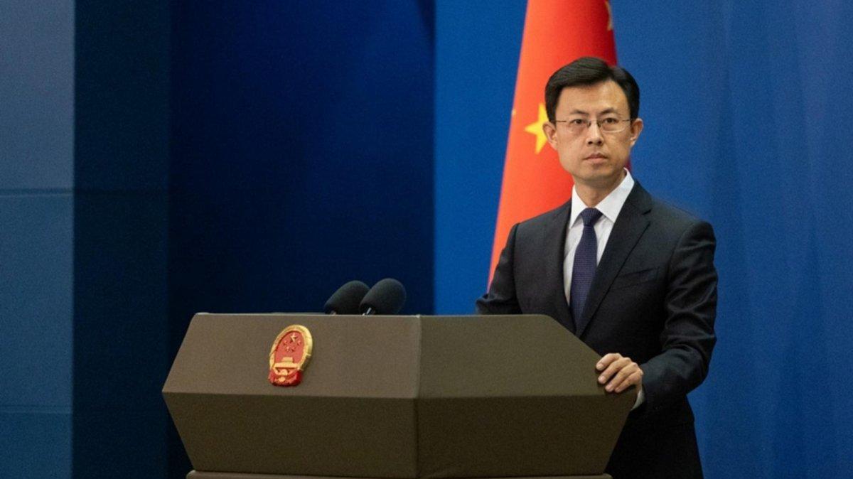 Chinese Ministry of Foreign Affairs spokesperson Guo Jiakun participates in a press conference in Beijing, China. File. Photo by JESSICA LEE /EPA