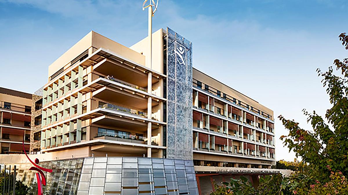 Exterior of the Lucile Packard Children’s Hospital Stanford in Palo Alto, California. (Lucile Packard Children’s Hospital Stanford/TNS)