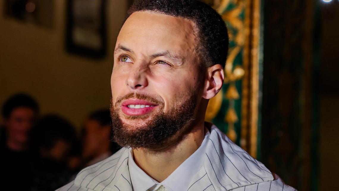 Movie star? Steph Curry gives glimpse into possible post-basketball career. 