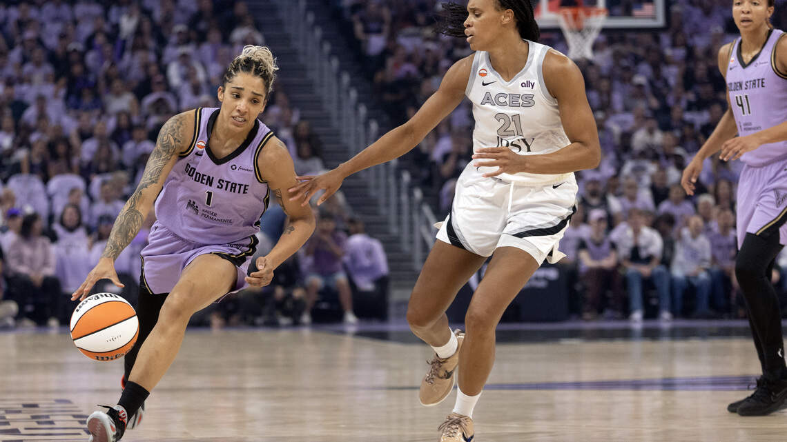 Gabby Williams shines as Valkyries beat Aces in Game 1 of semis