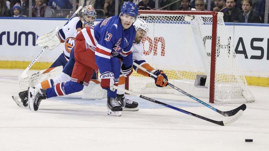 Alexis Lafreniere nets hat trick as Rangers down Islanders 