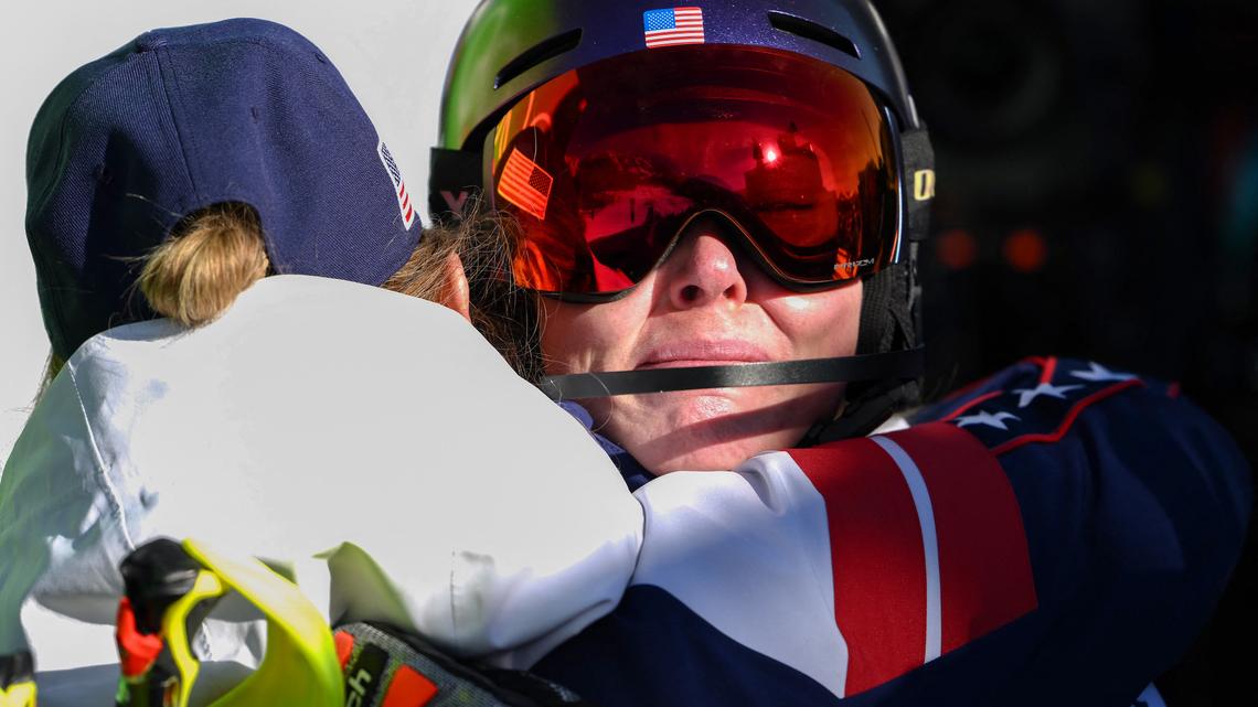 Mikaela Shiffrin Breaks Down in Tears After Winning Gold at 2026 Olympics 