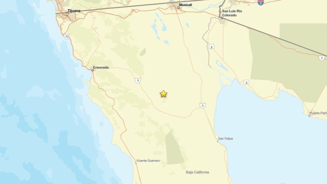 Update: Earthquake measuring 2.4 shakes area close to Alberto Oviedo Mota, B.C., MX on Aug. 29 
