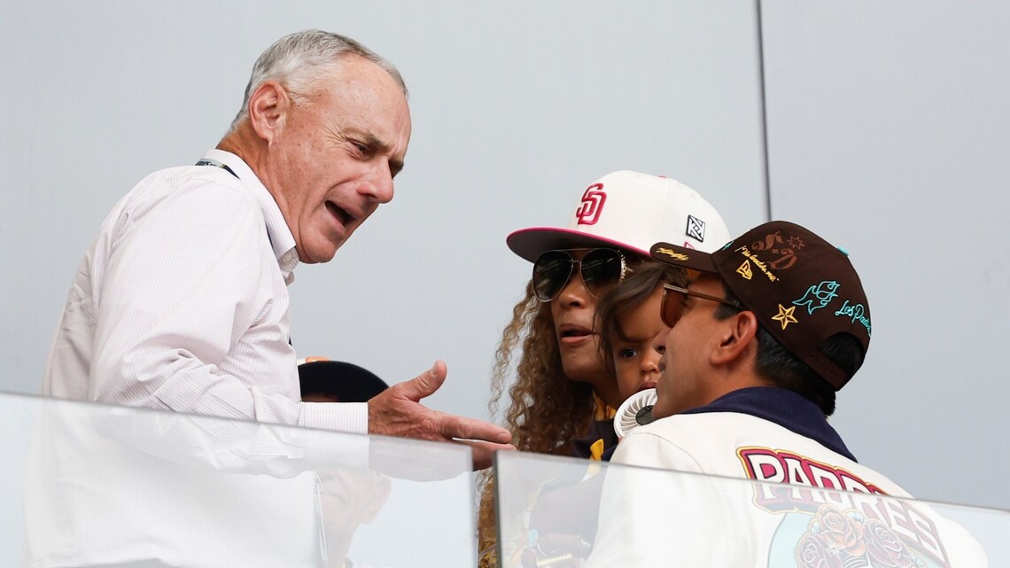 MLB commissioner says Padres ownership transfer will get ‘done' 