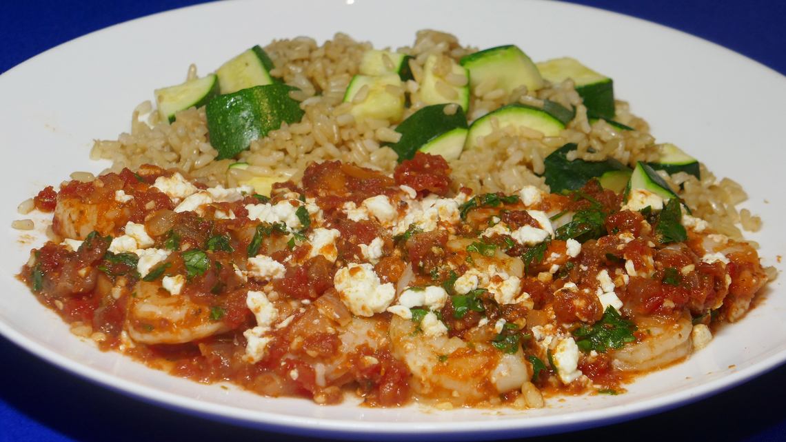 Quick Fix: Shrimp Saganaki