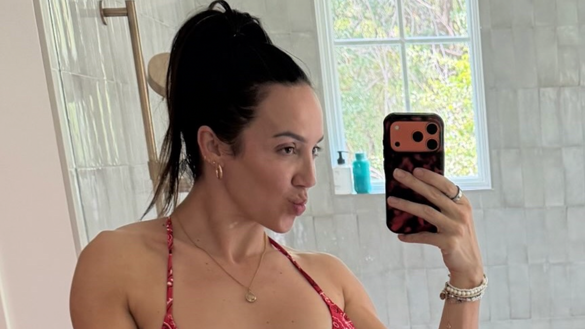 WWE Star Chelsea Green Has Pulses Racing In Red Swimsuit 