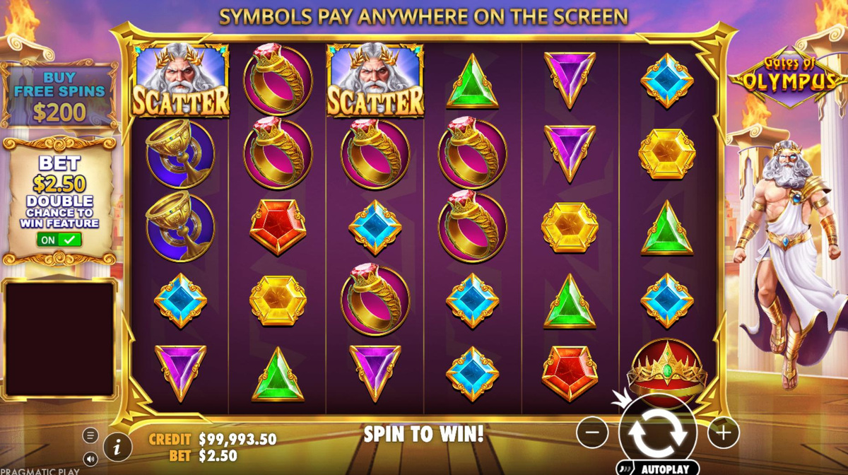 Gates of Olympus slot by Pragmatic Play