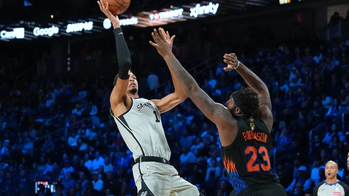 Darling Spurs, white-hot Knicks can look to NBA Cup as Finals preview