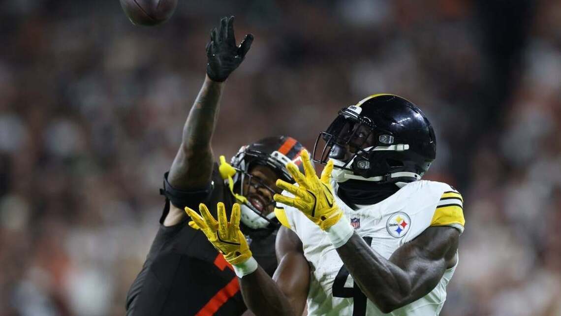 Steelers' DK Metcalf off injury report, Pat Freiermuth added