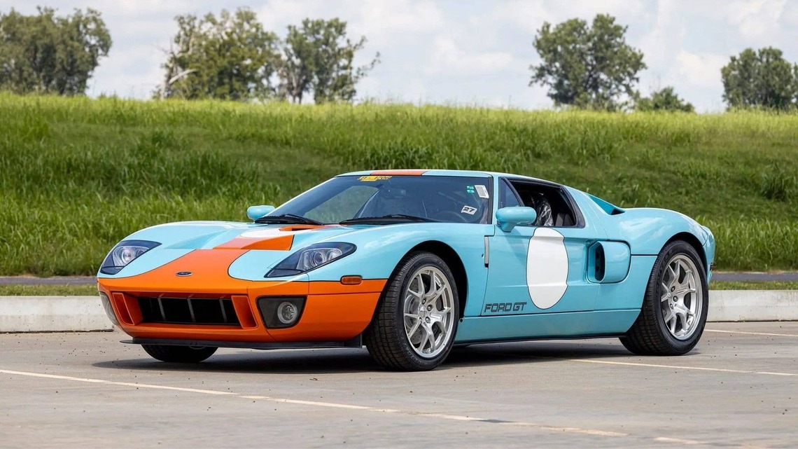 An 8-Mile Ford GT Just Sold for a Record $2.1 Million 