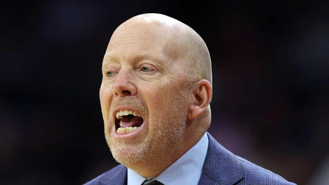  Mar 22, 2026; Philadelphia, PA, USA; UCLA Bruins head coach Mick Cronin reacts in the first half during a second round game of the men's 2026 NCAA Tournament at Xfinity Mobile Arena. Mandatory Credit: Bill Streicher-Imagn Images | Bill Streicher-Imagn Images 