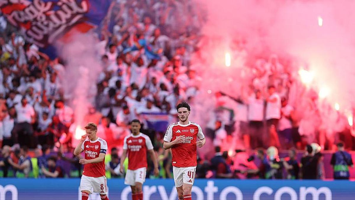  Arsenal could not get the job done against PSG. | Catherine Ivill/AMA/Getty Images 