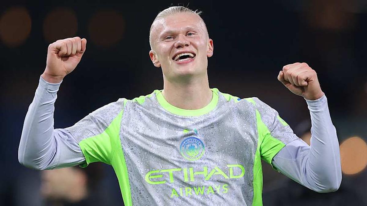  Erling Haaland has endured bursts of scoring form. | James Gill-Danehouse/Getty Images 