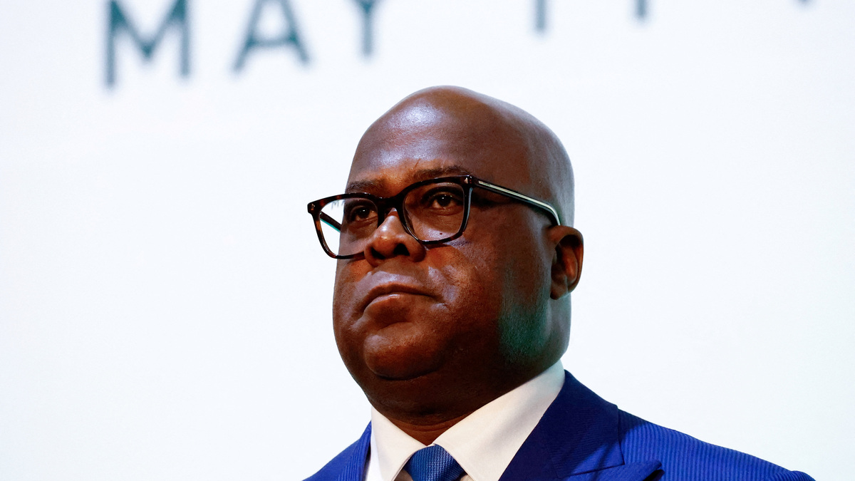 Democratic Republic of the Congo's President Felix Tshisekedi looks on during the closing of the "Africa Forward" Summit 2026 at the Kenyatta International Conference Centre (KICC), in Nairobi, Kenya, May 12, 2026. REUTERS/Thomas Mukoya