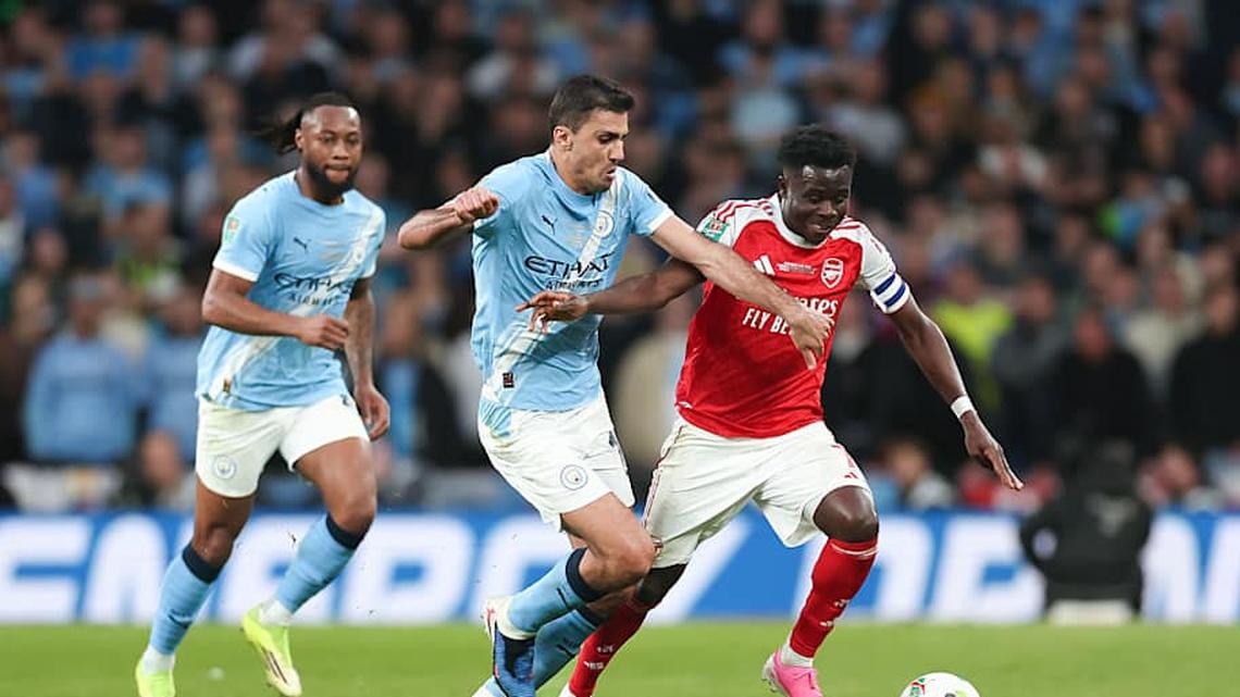  The excitement is palpable ahead of Sunday's duel. | Rob Newell/CameraSport/Getty Images 