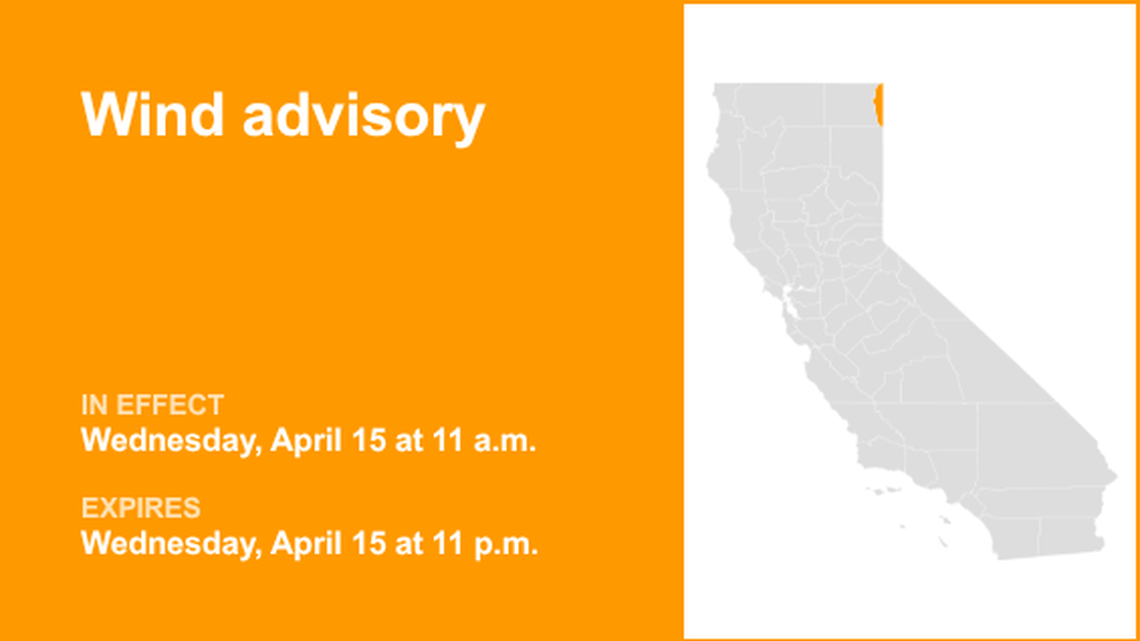 UPDATE: Wind advisory affecting Surprise Valley California Wednesday 