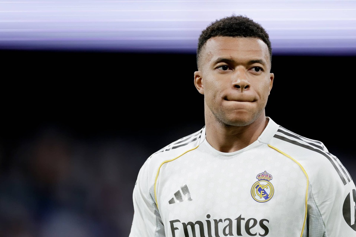  Kylian Mbappe during the LaLiga EA Sports match between Real Madrid v Athletic de Bilbao at the Estadio Santiago Bernabeu on May 23, 2026. (Photo by M Gracia Jimenez/Soccrates/Getty Images)