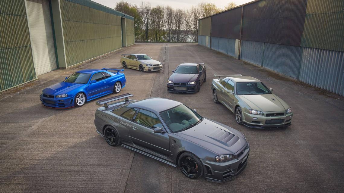 $3-Million R34 Skyline GT-R Collection Headed To Auction 