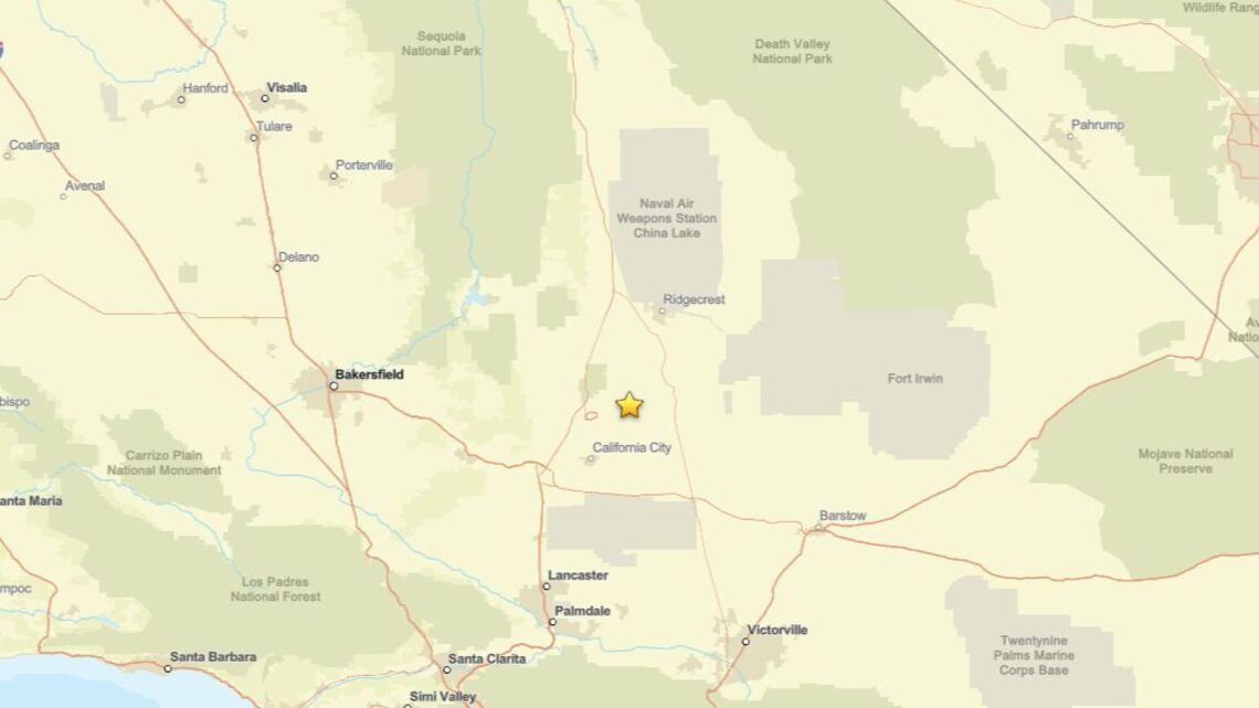 Update: Earthquake rattles region near Johannesburg, CA on Sept. 23 - 2.5 magnitude detected 