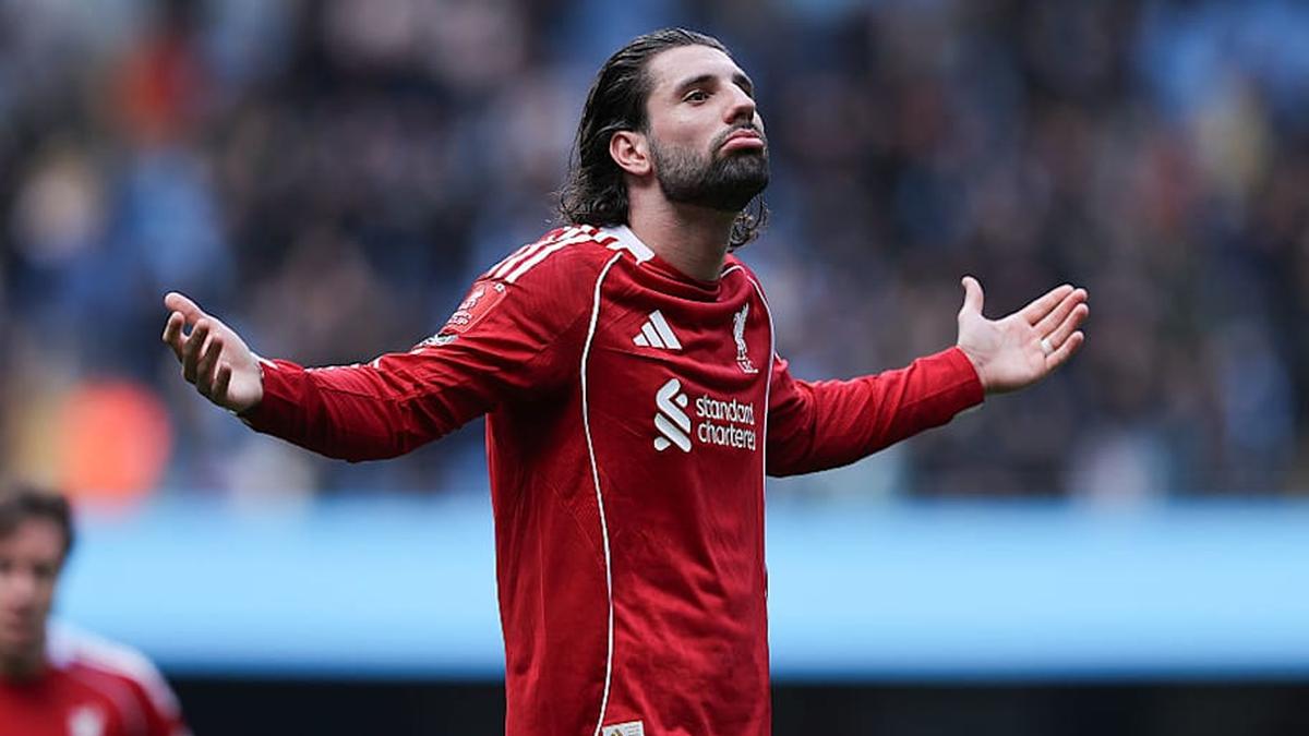  Dominik Szoboszlai has been in outrageous form this season. | James Gill/Danehouse/Getty Images 