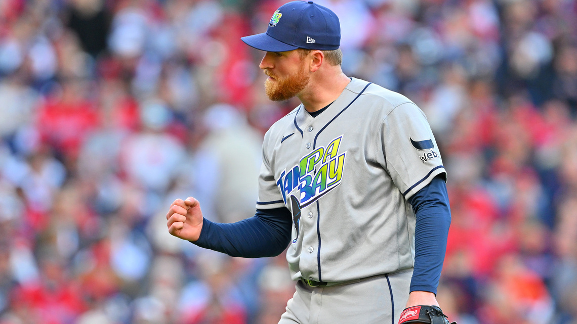 Rays beat Guardians again, return home one win from World Series berth 