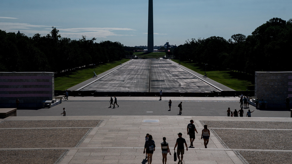 US Justice Department says 'flawed' work led to Reflecting Pool peeling 