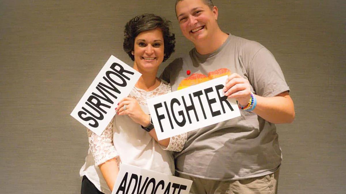 Marielle Santos McLeod, left, is still paying off bills that followed her 2017 colon cancer diagnosis, and she also faces an onslaught of out-of-pocket costs for follow-up monitoring and care. So, she’s rationing her other care: Despite feeling intense chest pain, she’s putting off a CT scan and a visit to a heart specialist.