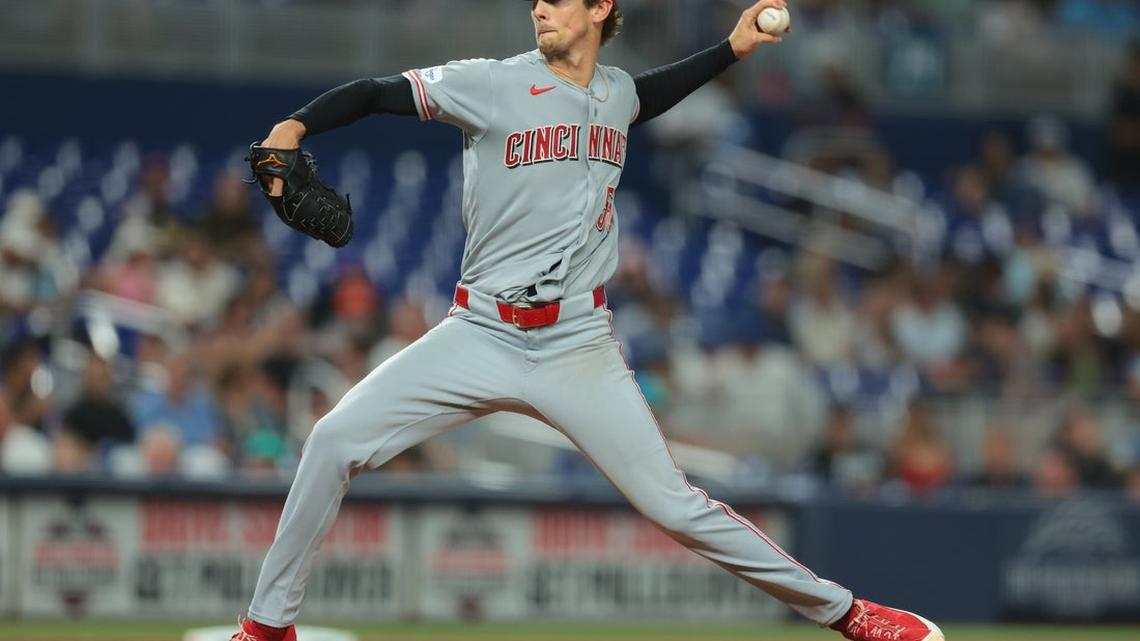 Brandon Williamson, Reds combine for three-hit shutout of Marlins 