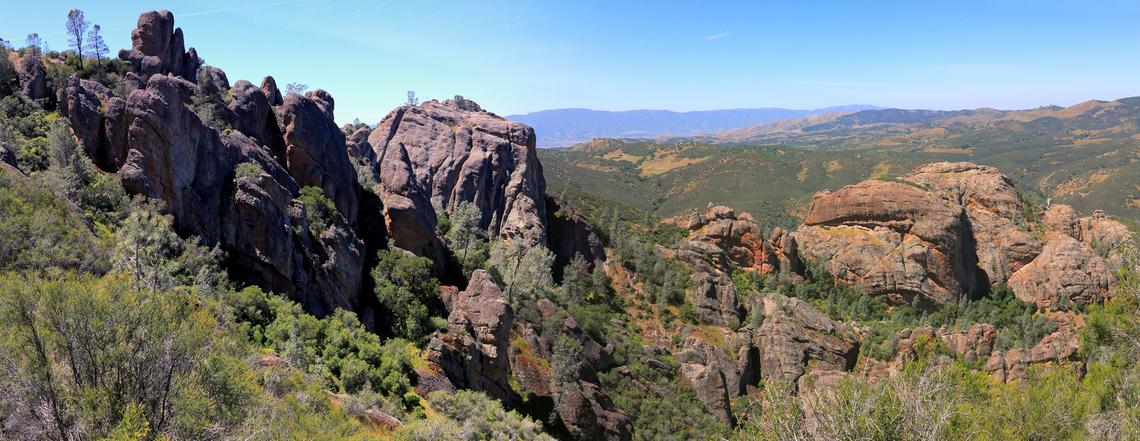 A view of Pinnacles National Park High Peaks Trail in California. (Jaahnlieb/Dreamstime/TNS)