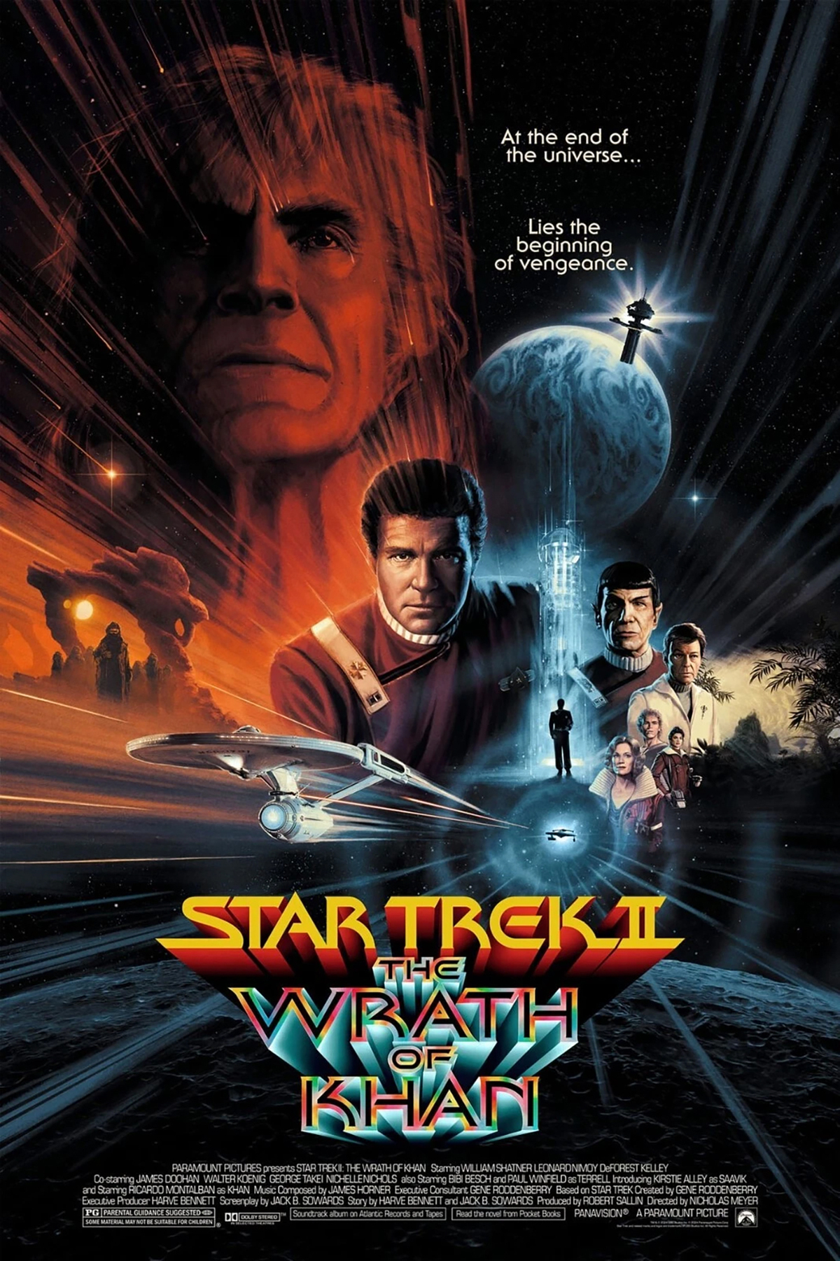 Alternate Wrath of Khan poster©Paramount Pictures