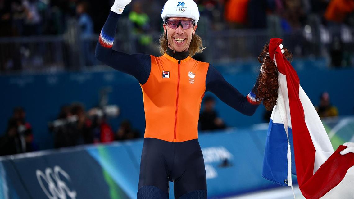 Speed skating: Jorrit Bergsma, 40, takes mass start gold; Jordan Stolz fourth