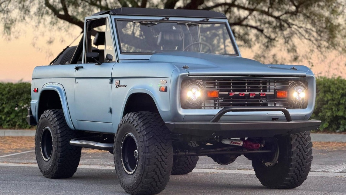 1975 Ford Bronco for Sale With 1,200 Miles on the Build