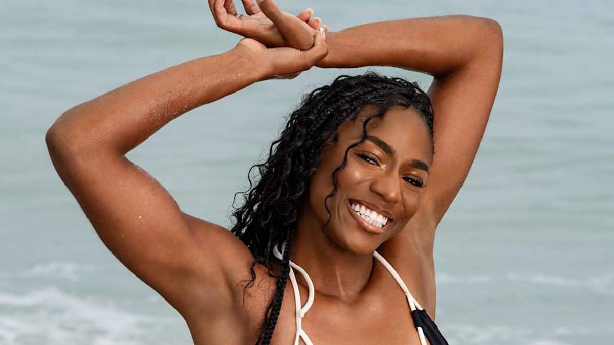  Jefferson-Wooden became the second woman to win the sprint triple (100-meter, 200-meter and 4x100-meter gold medals) at the 2025 World Championships. | Katherine Goguen/Sports Illustrated 