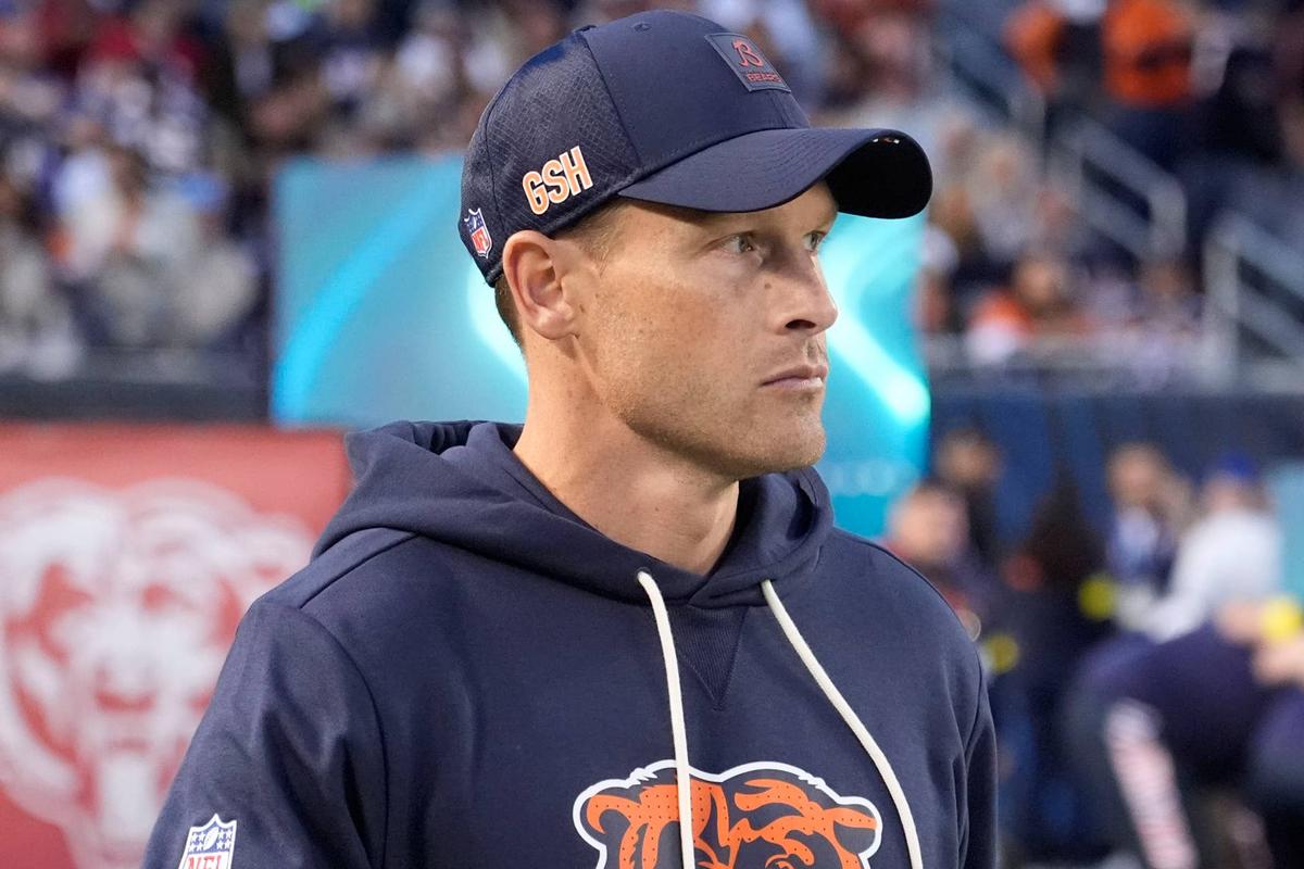  Chicago Bears head coach Ben Johnson. David Banks-Imagn Images