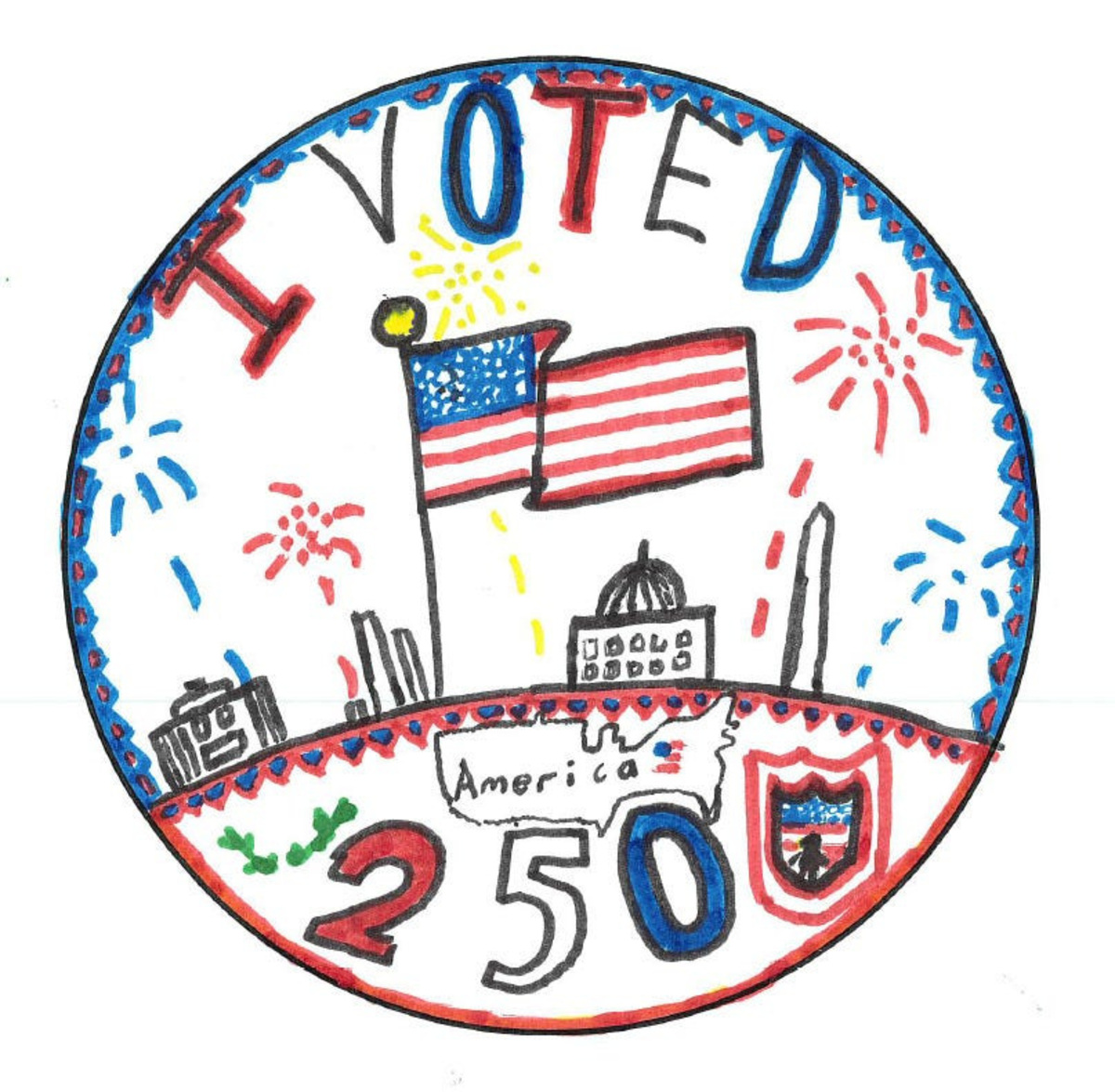 'I voted' stickers are the ultimate Election Day ritual | Fort Worth ...