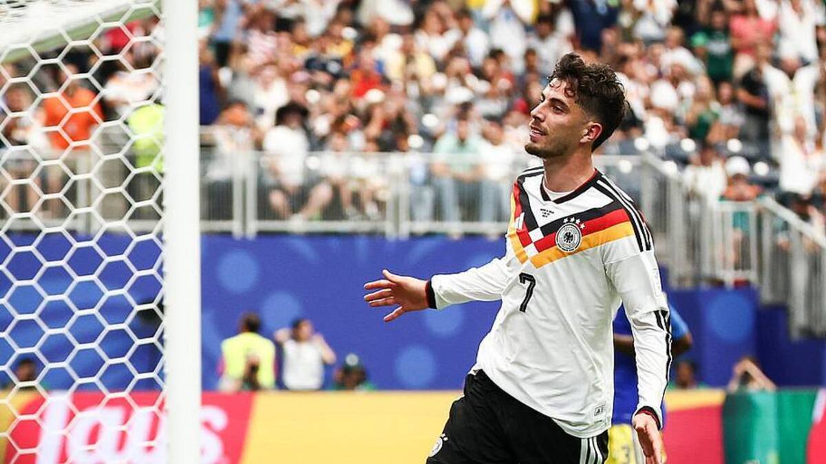  Havertz and Germany don't believe in going easy on anyone. | Christian Charisius/picture alliance via Getty Images 