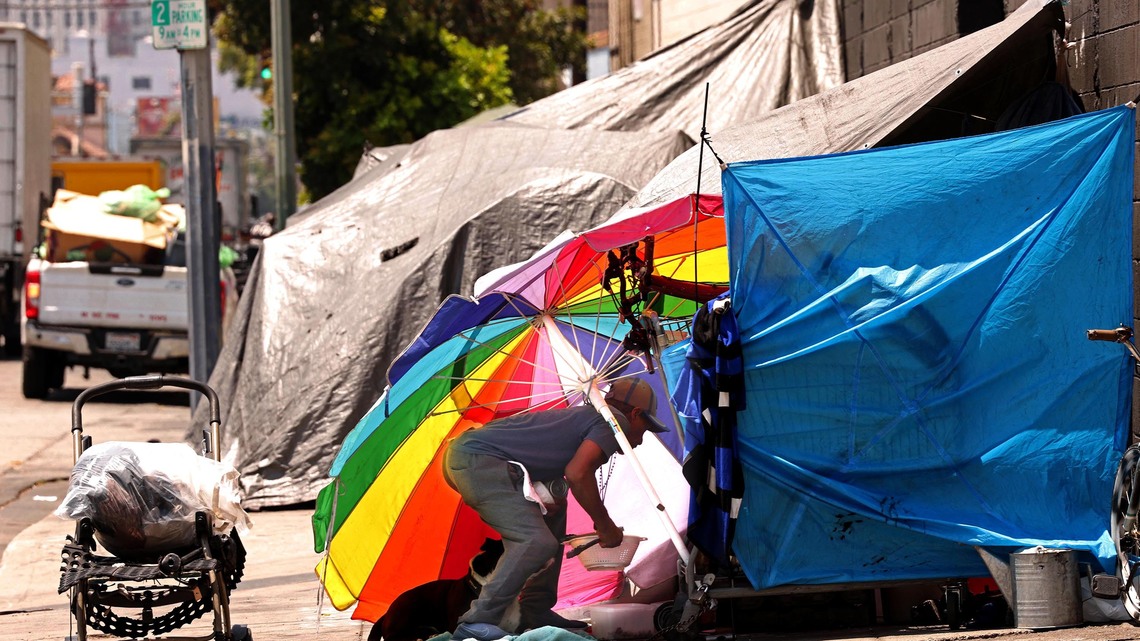 Federal judge blocks the Trump administration's attempt to take control of LA's homelessness programs 