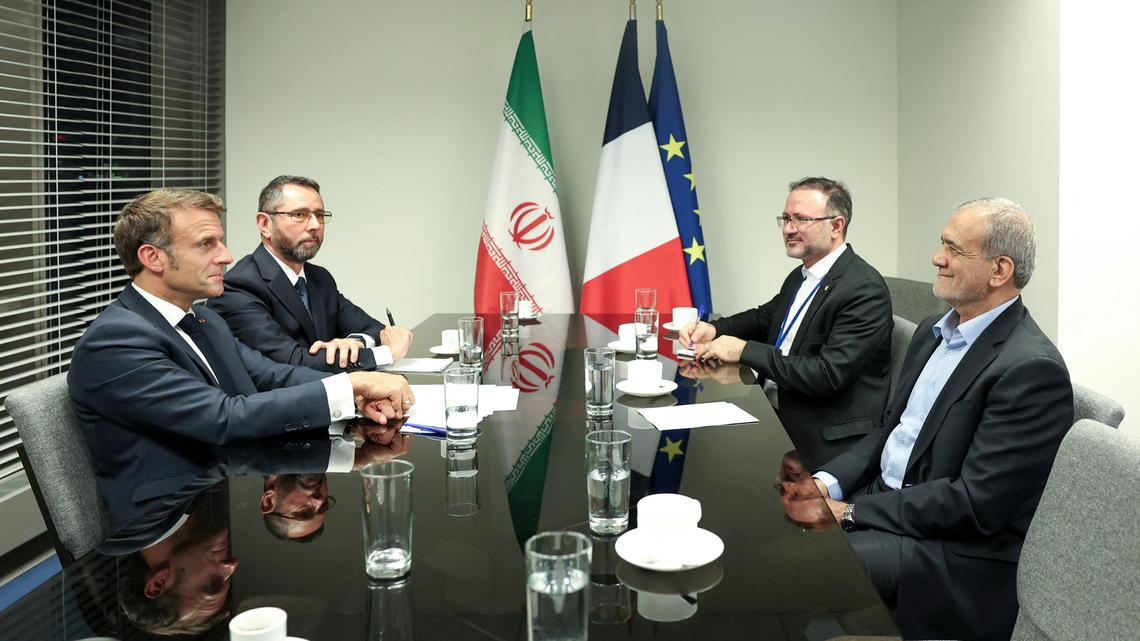 Macron says he discussed Hormuz situation with Iran's president 
