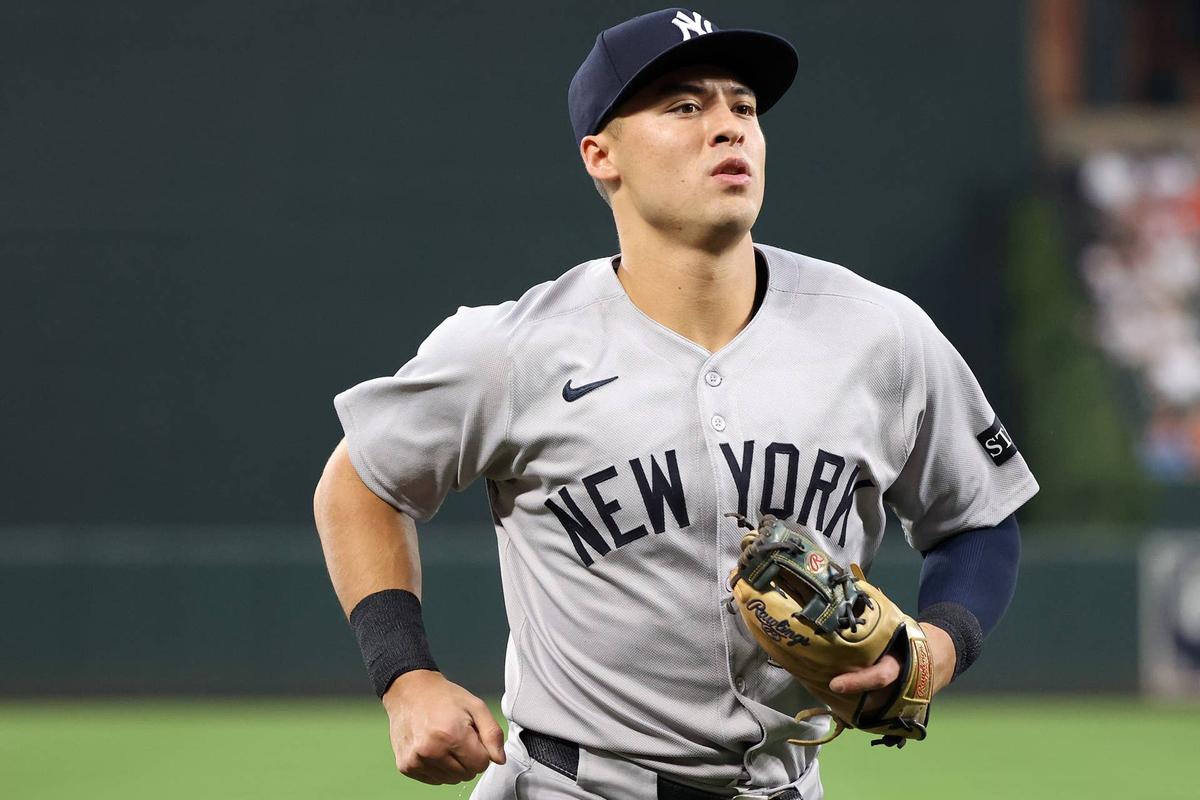  New York Yankees shortstop Anthony Volpe (11) © Daniel Kucin Jr.-Imagn Images