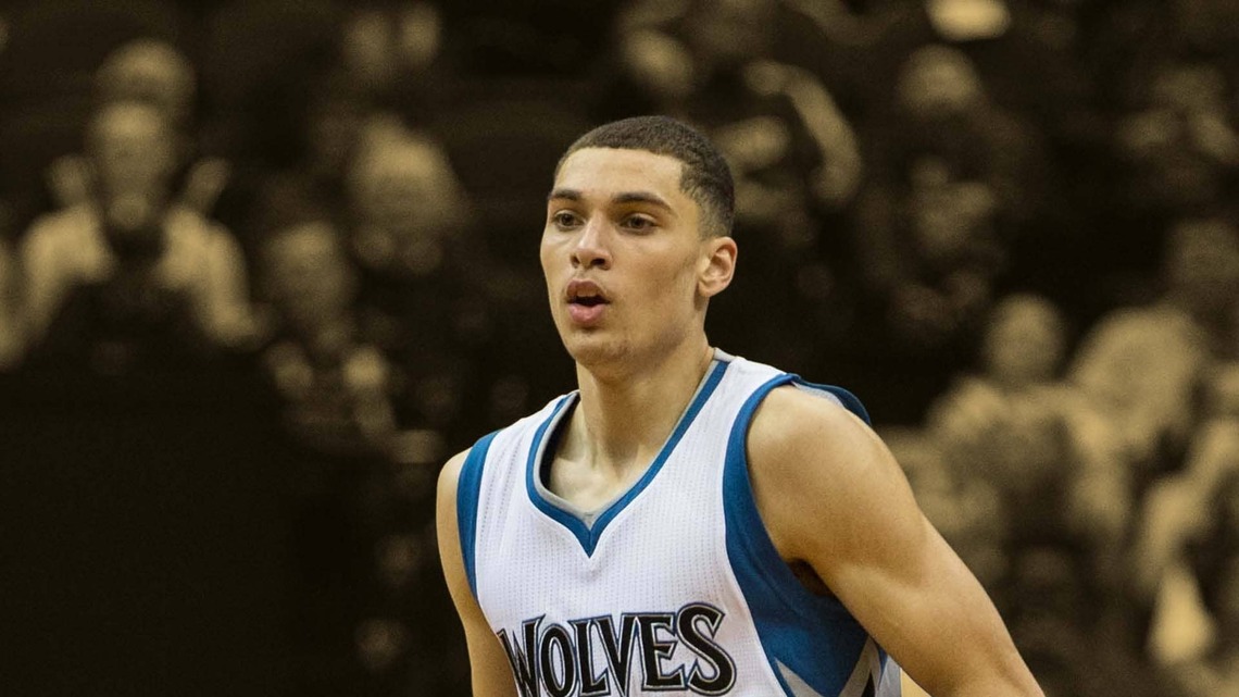 Zach LaVine recalled the brutal way his Minnesota teammate welcomed him into the NBA 