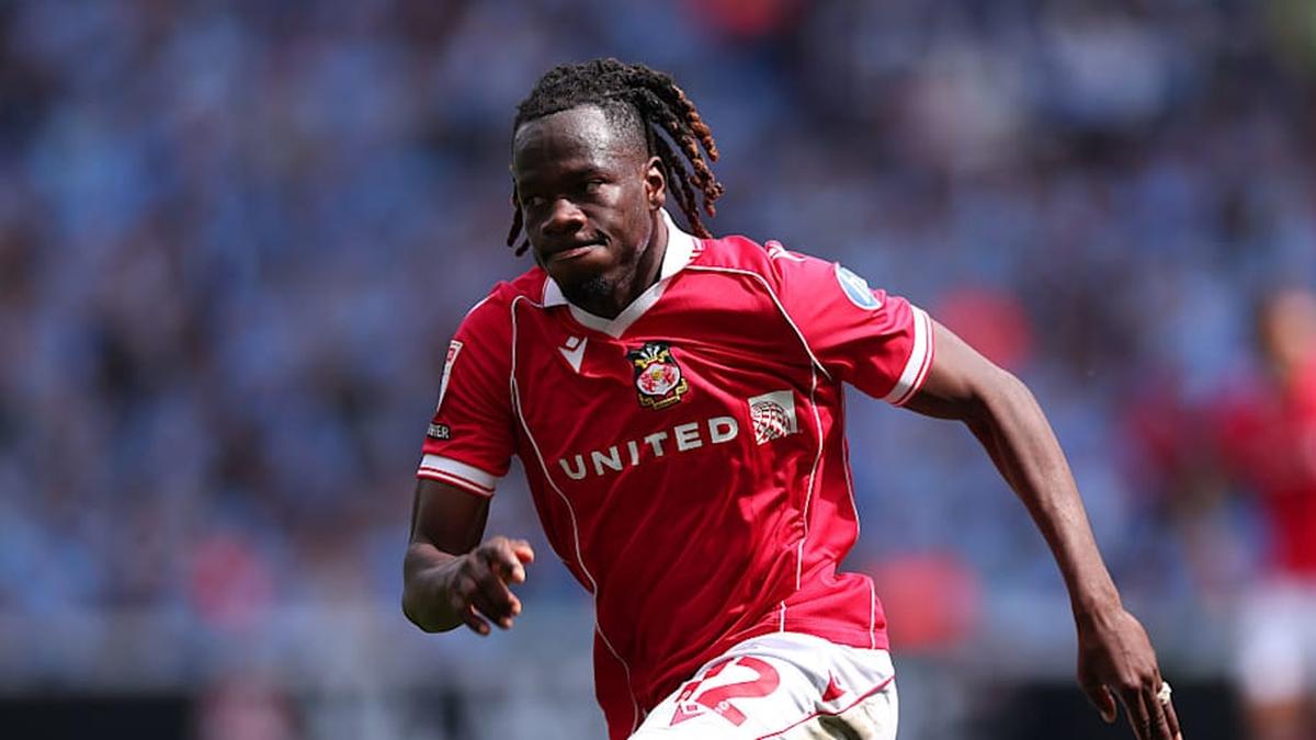  Wrexham signed Issa Kaboré on loan from Manchester City. | Marc Atkins/Getty Images 
