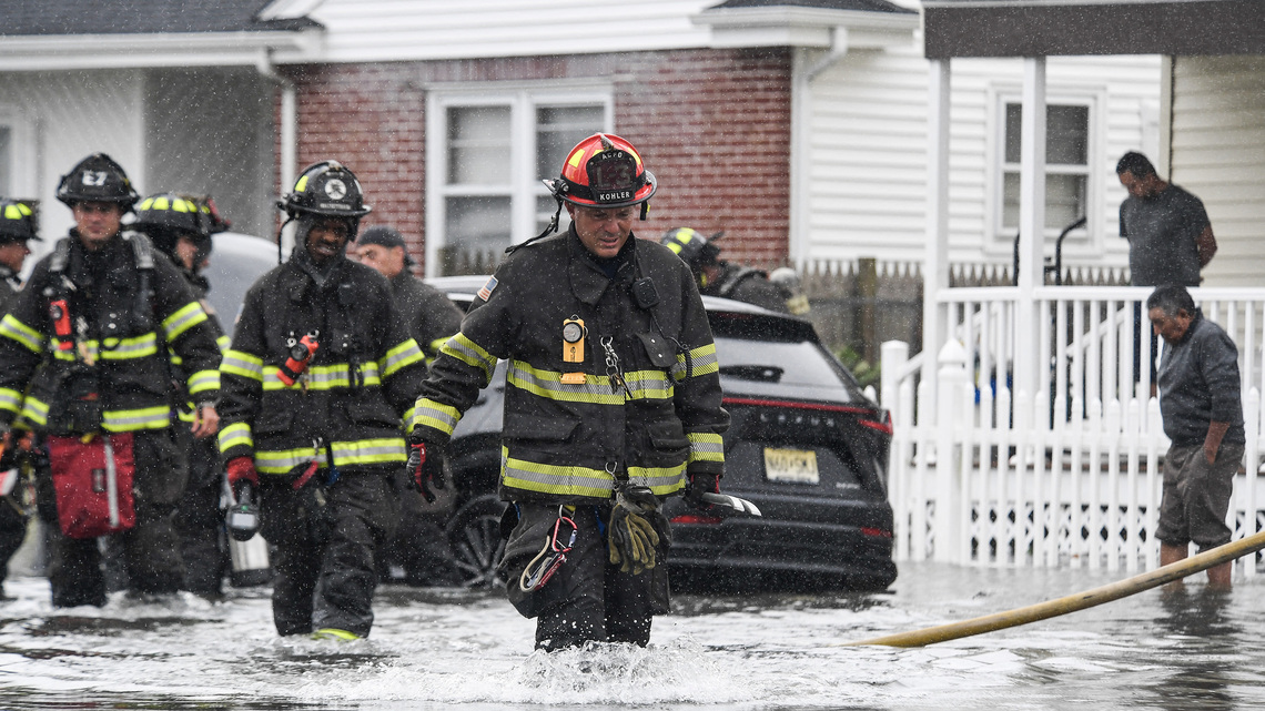 A rare September nor'easter batters the Jersey Shore and Philly region 