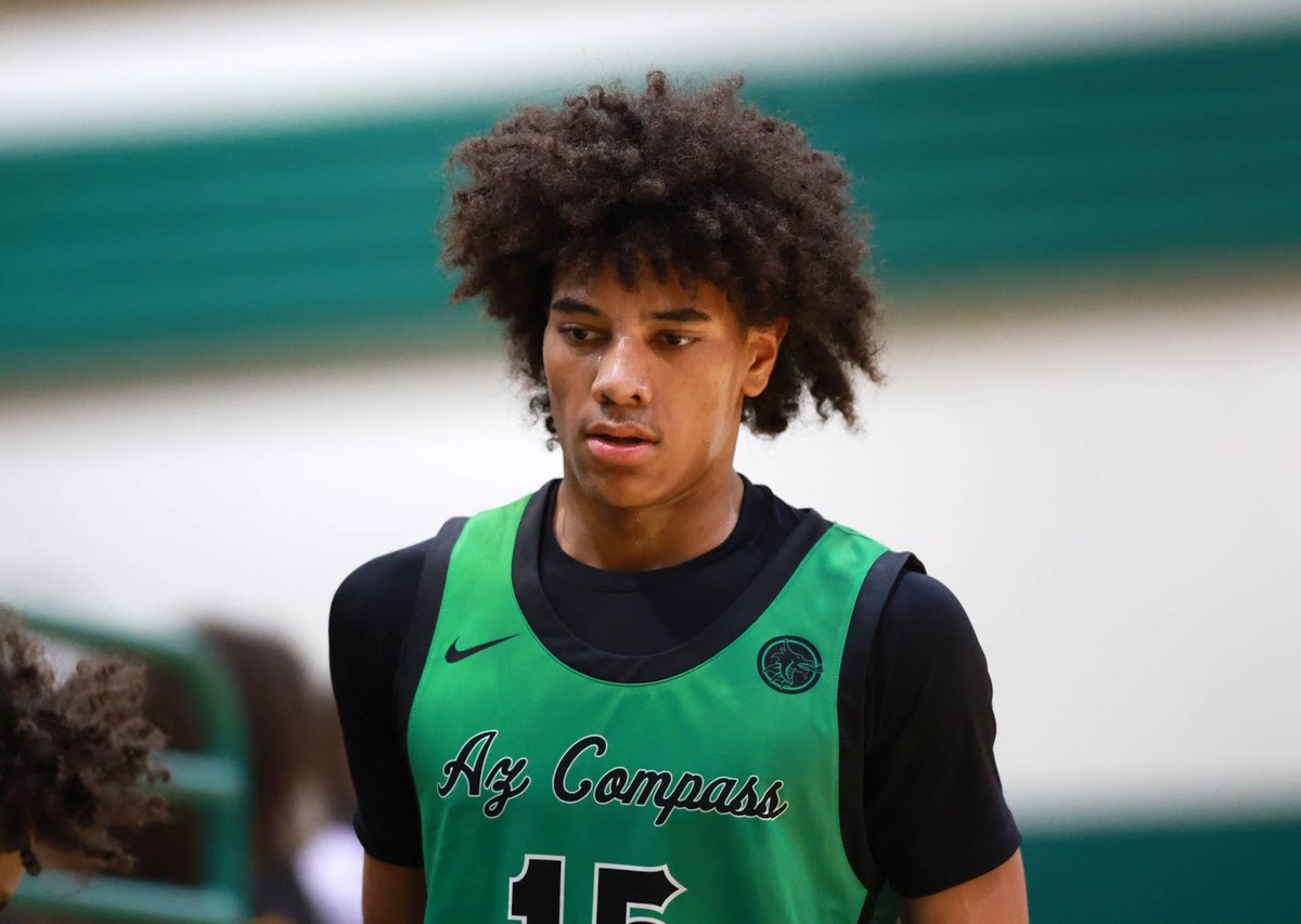  Arizona Compass Prep forward DeMarcus Henry (15) Mark J. Rebilas-Imagn Images