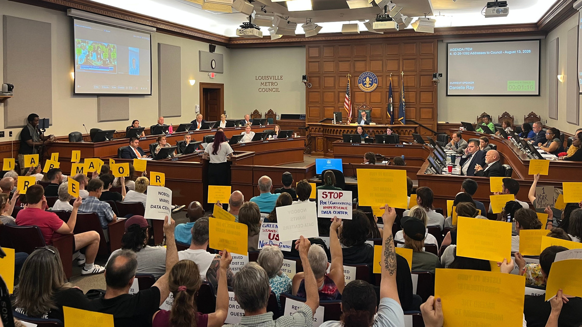Louisville Metro Council approves data center moratorium 