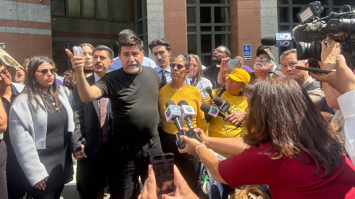 A year after California labor leader arrested at immigration protest, feds move to drop case 