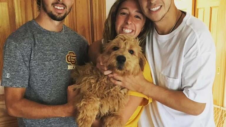 Johnny and Matthew Gaudreau's Sister Katie Gives Birth to Her 1st Baby 