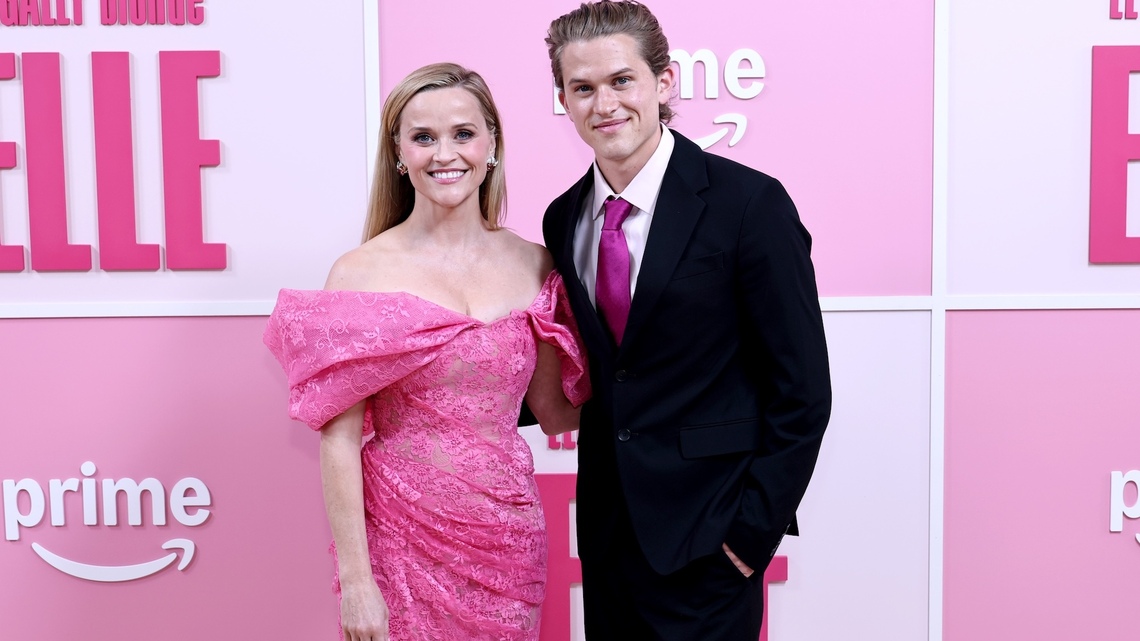 Reese Witherspoon Brings Son Deacon Phillippe to 'Elle' Premiere 