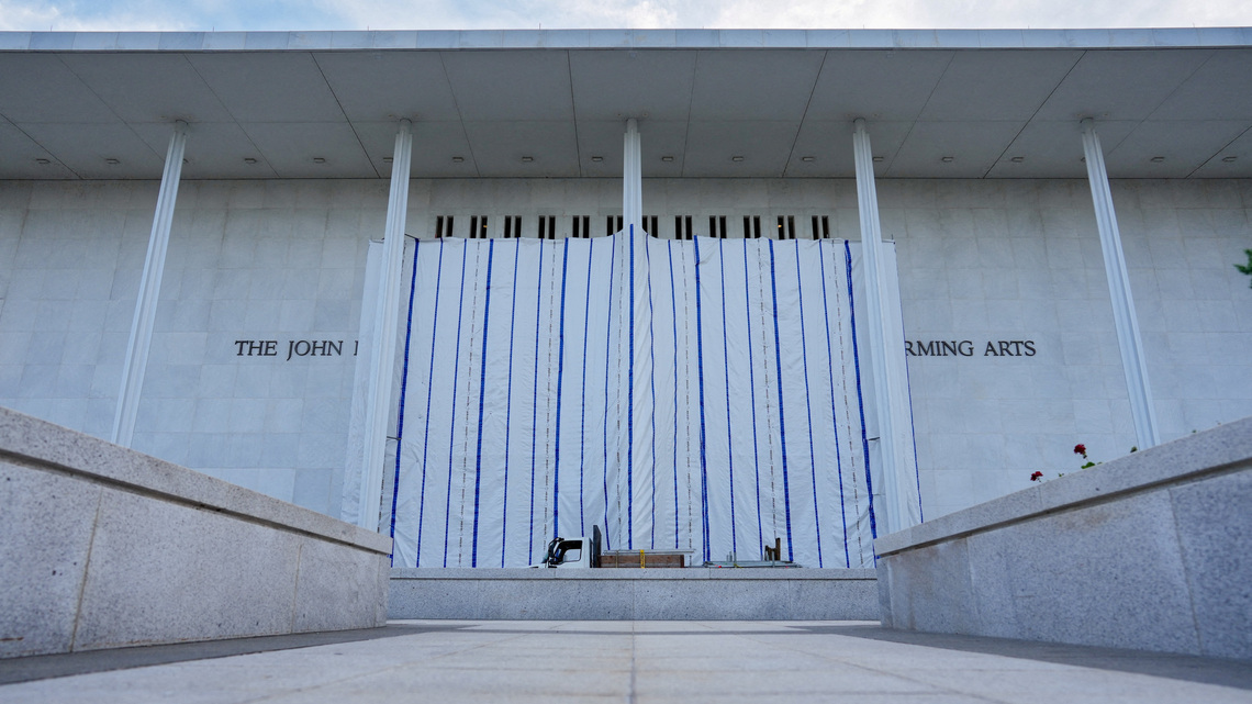 US judge weighs challenge to restore Trump's name to Kennedy Center